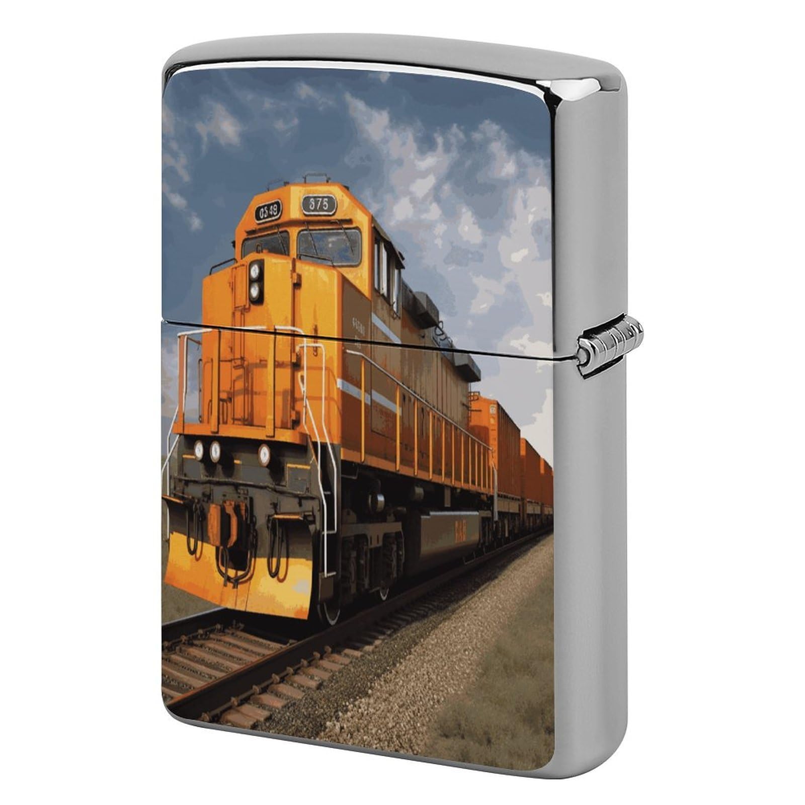Fekiloot Style Freight Train Lighter Case Cover Lighter Holder