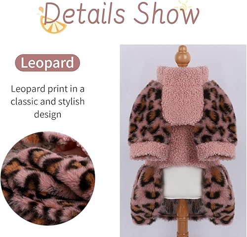 Miniatura 2 de Vestidos de perro para perros pequeños, vestido de invierno para cachorros, ropa cálida para mascotas, traje de taza de té de Chihuahua Yorkie para