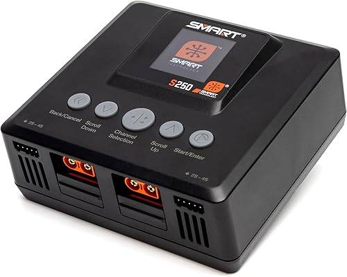 Spektrum Cargador de CA SMART Smart S250, 2x50W, SPMXC2060