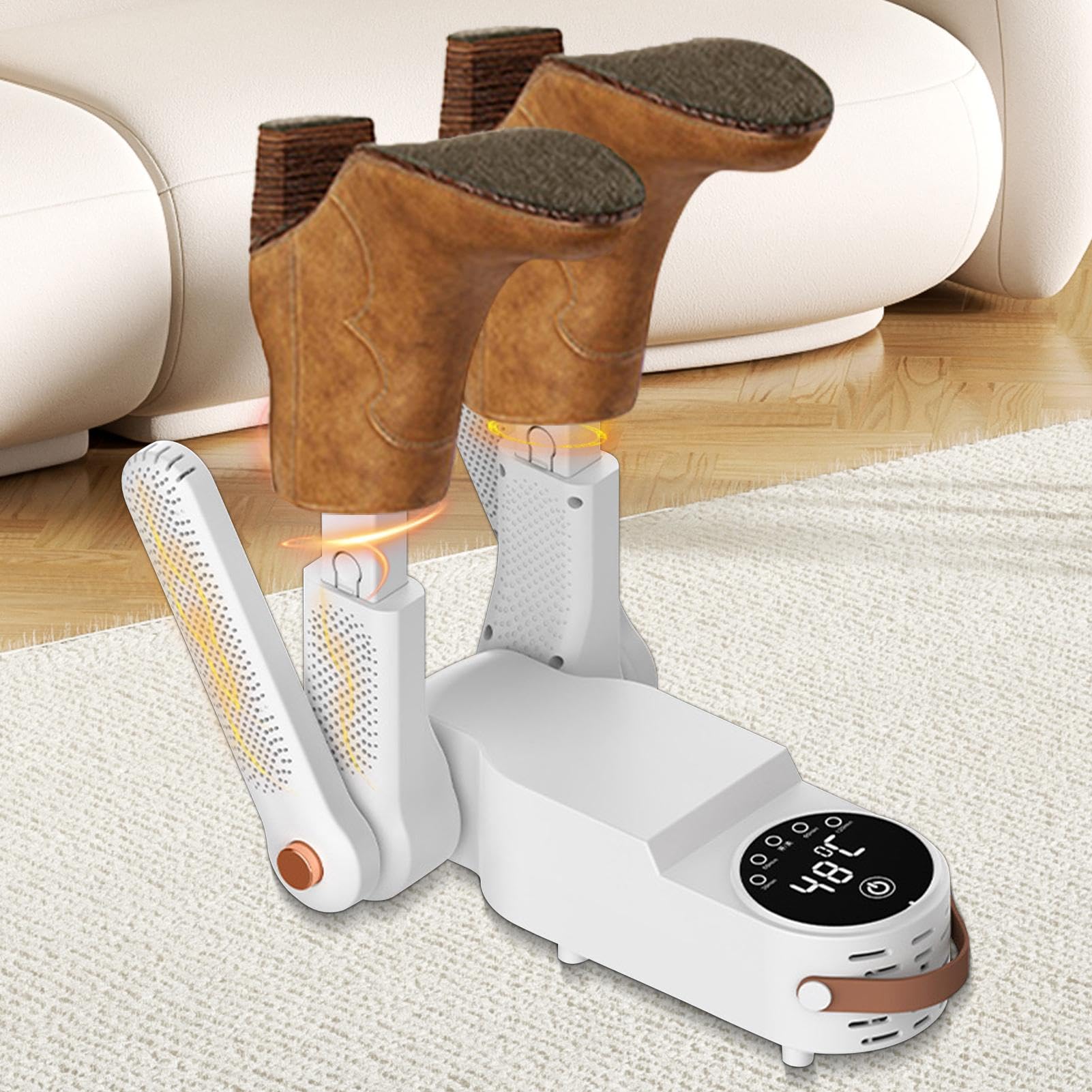 Sèche-Bottes Sèche-Chaussures Séchage par convection sans ventilateur, | Sèche-chaussures Et Bottes Électrique Portable Avec Chauffe Convection