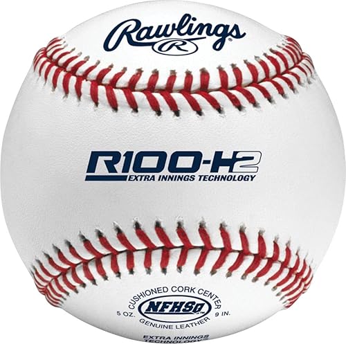 Miniatura 7 de Rawlings Pelotas de béisbol NFHS NOCSAE High School  12 unidades  Opciones R100-H1  R100-H2  R100-H3  RNF