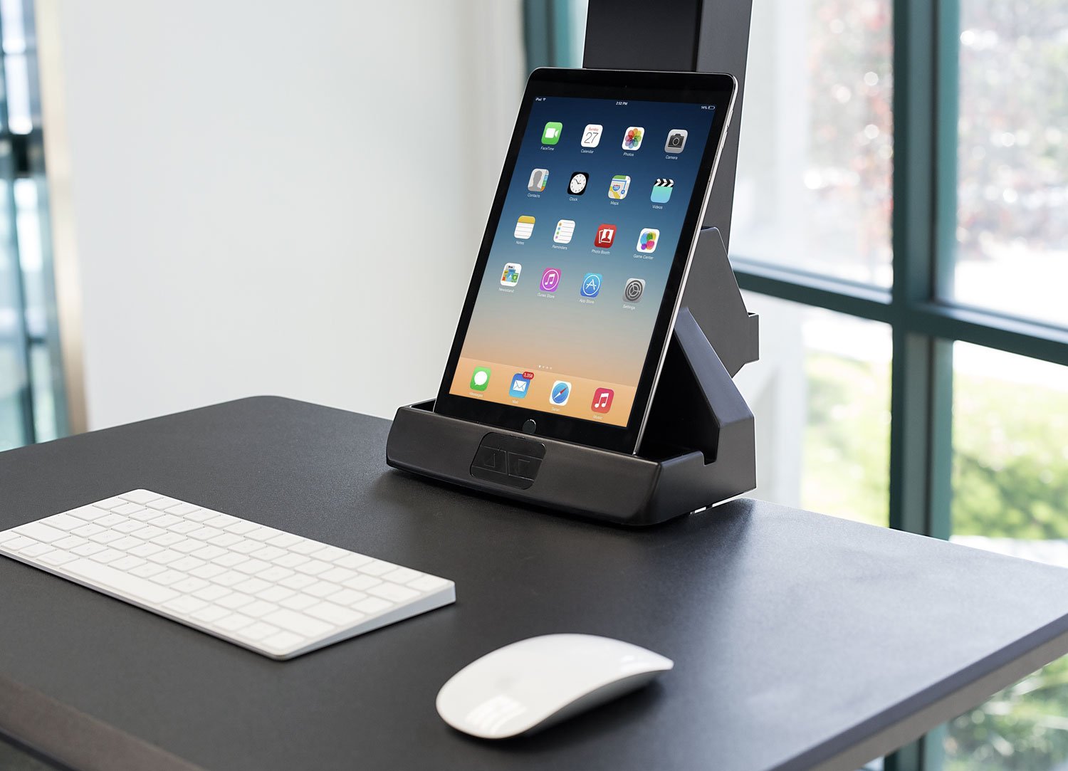 MountIt! Electric Standing Desk Converter, Motorized Tabletop Sit