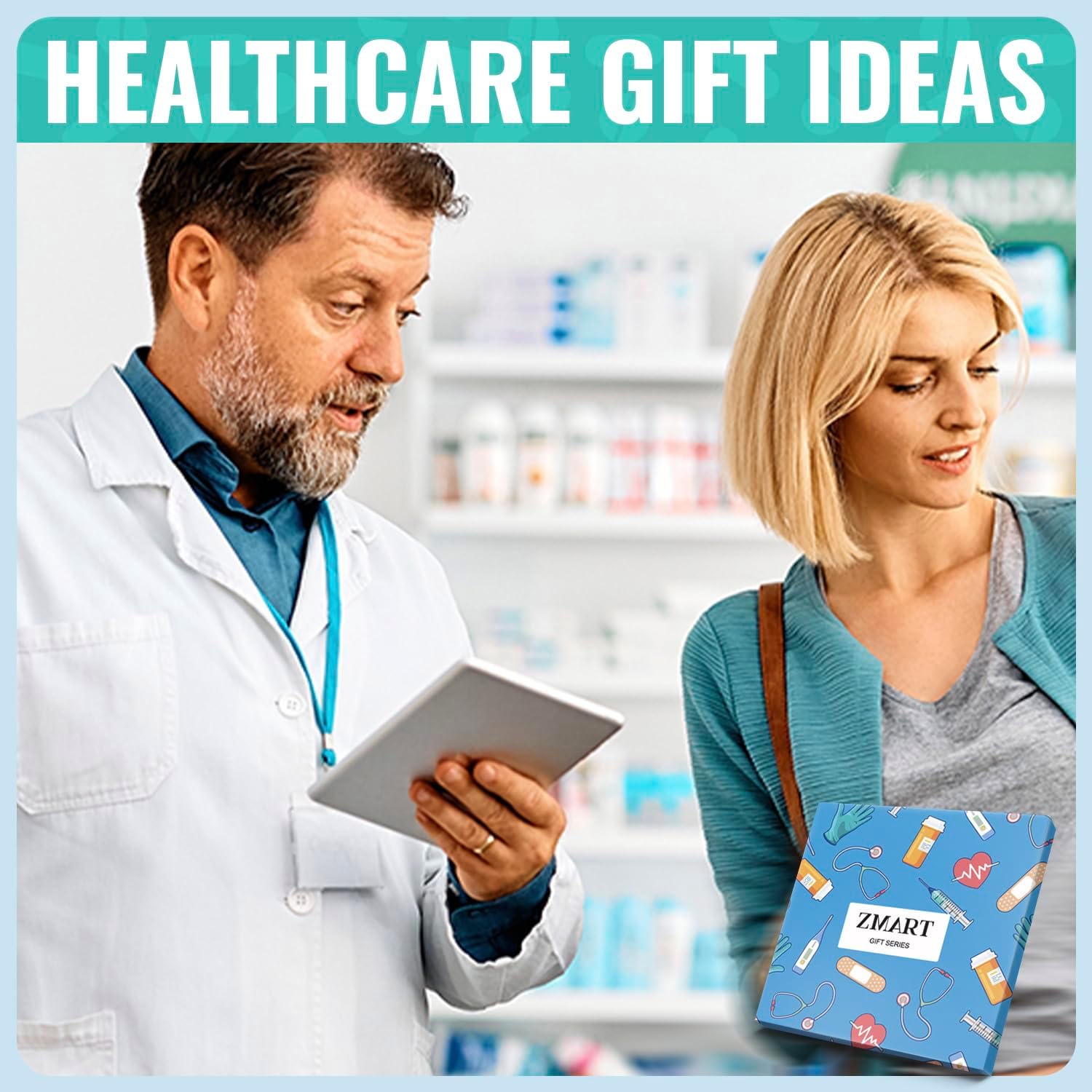 Zmart Nurses Gifts for Men Women - Doctor Pharmacist Therapists Gifts Doctors Nurses Socks - Image 7