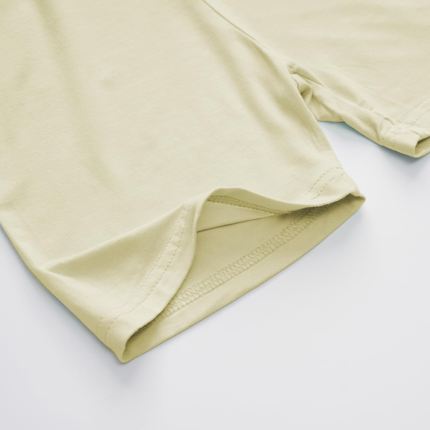 BABY 2T-10Y Toddler Kids Girls Boys Soft Comfy 2pcs Set Short Sleeve Shirts and Pants Sets - Image 5