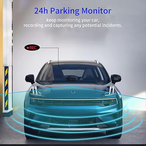 Miniatura 7 de LANMODO Amplio sistema de visión nocturna M1, cámara frontal separada, visión nocturna súper a todo color de 984 pies, cámara de tablero FHD con