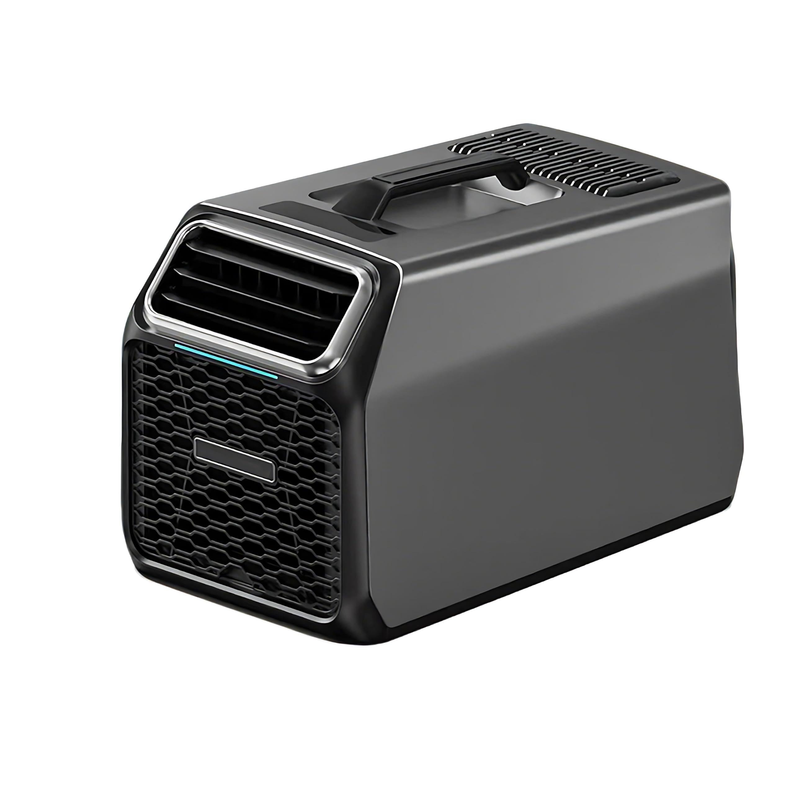 QIUNAOZI Portable Tent Air Conditioner, Outdoor Ac For Tent - 3-in-1 Cooling, Dehumidification & 12H Timer, Compact Size, Panel & Remote Control - Suitable for Camping, Rv, Dorm, Indoor Spaces