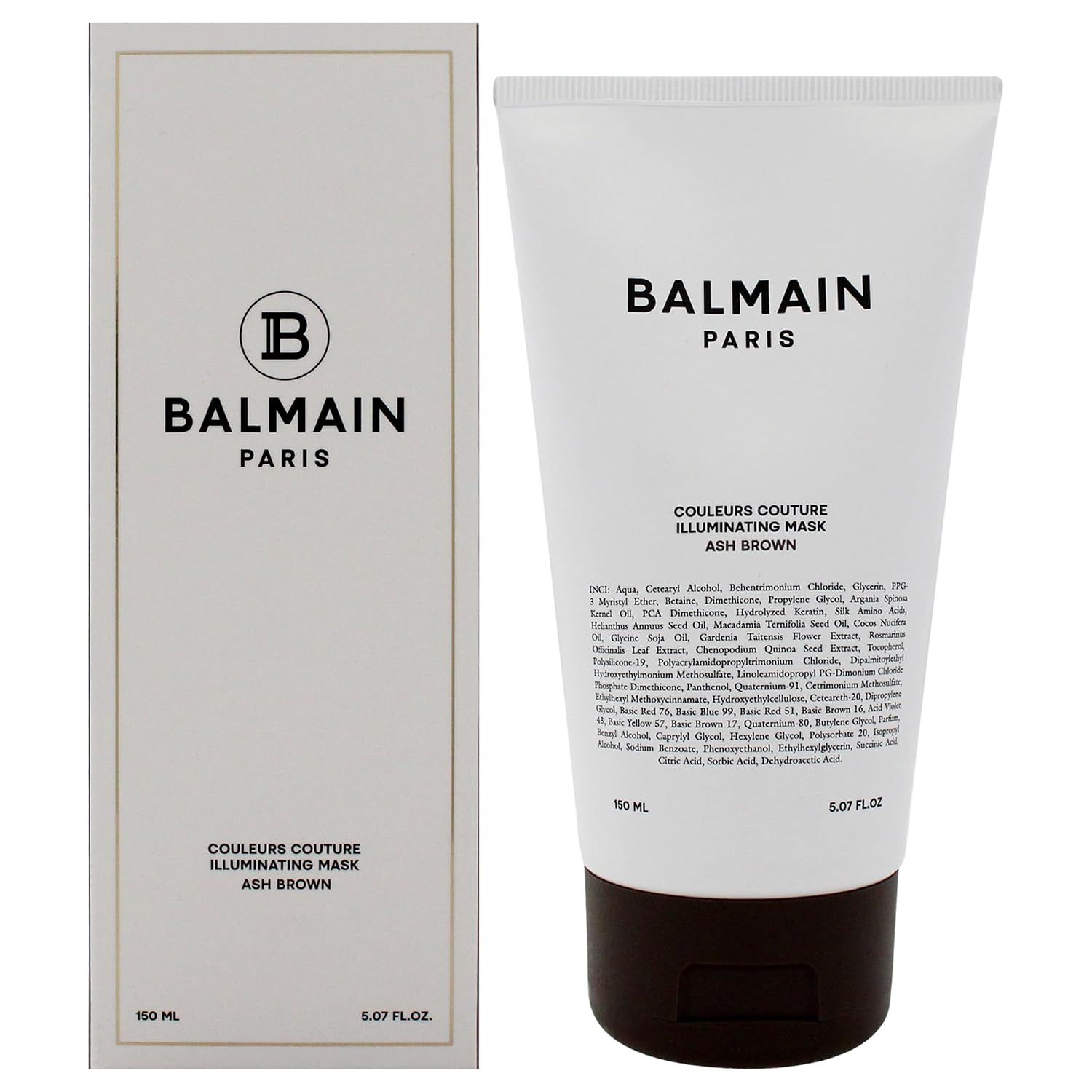 Couleurs Couture Illuminating Mask - Ash Brown by Balmain Hair Couture for Unisex - 5.07 oz Mask