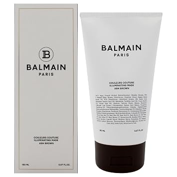Couleurs Couture Illuminating Mask - Ash Brown by Balmain Hair Couture for Unisex - 5.07 oz Mask