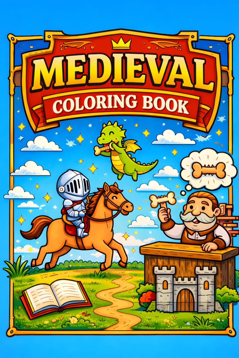 Medieval Coloring Book