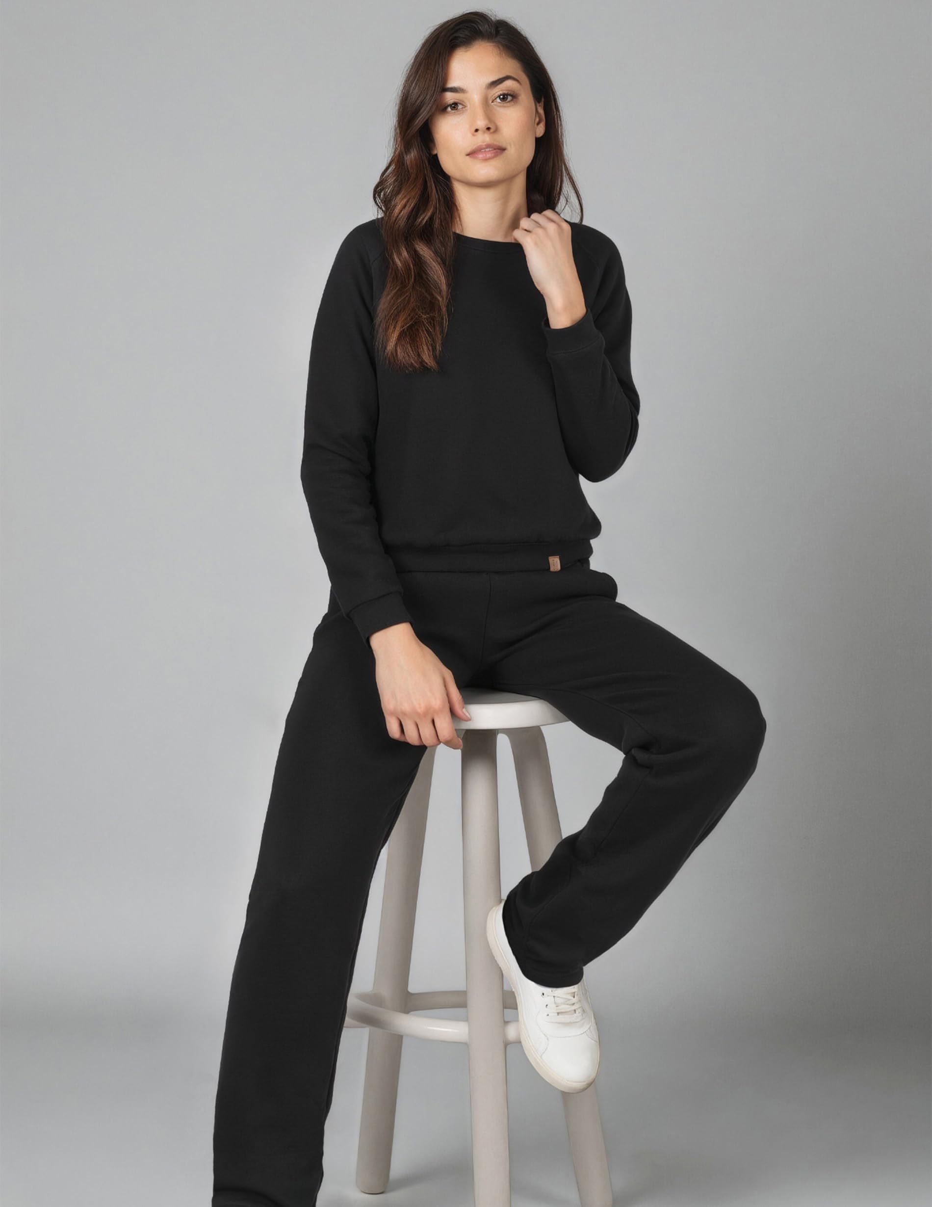 Vivisence 9004 Bluza nierozpinana, czarny