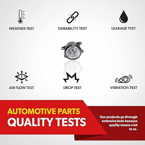 Miniatura 8 de Conjunto de luz antiniebla Dodge Ram 1500 2019 2020 2021 2022  Compatible con el lado del conductor o el lado del pasajero  Luz antiniebla halógena