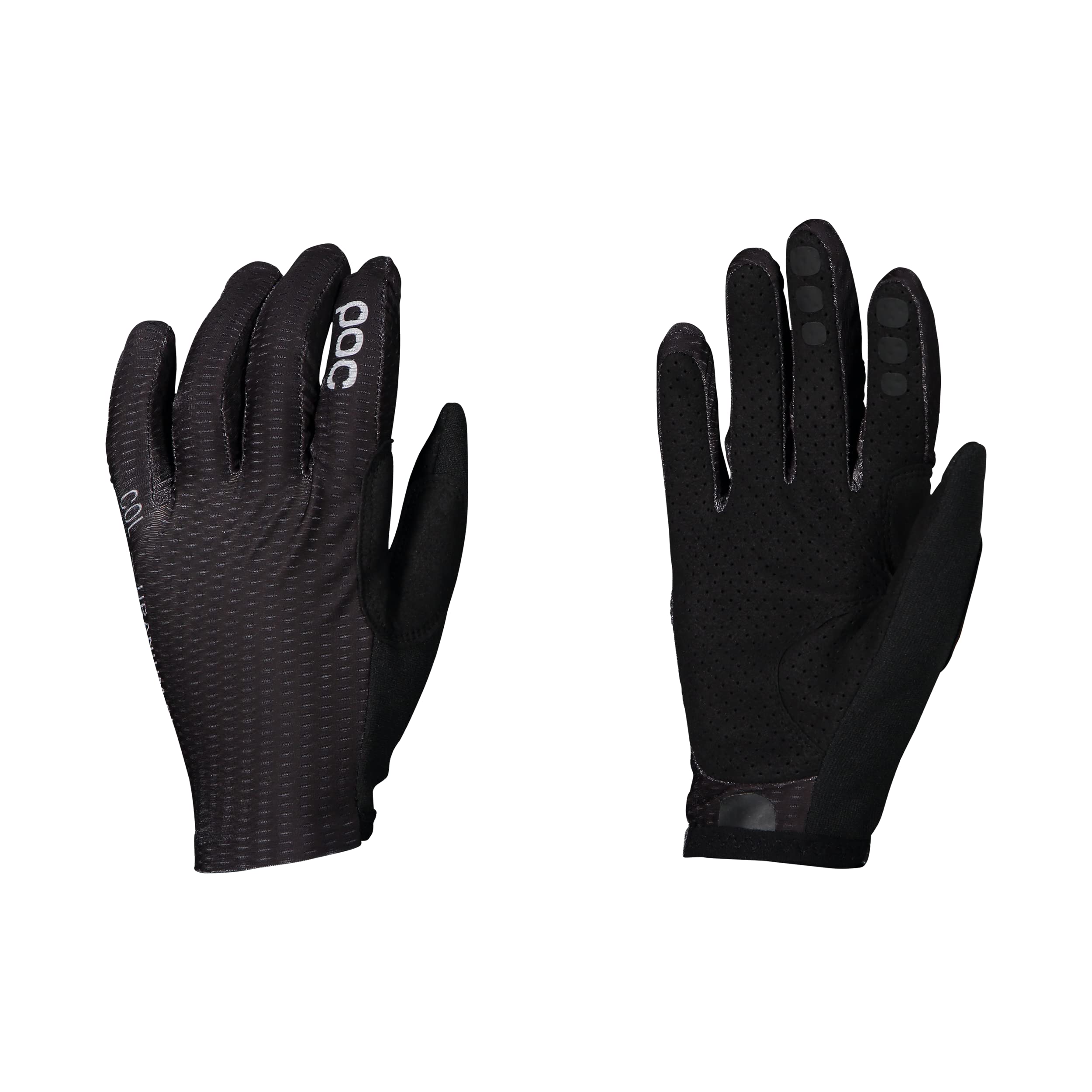 POC Savant MTB Glove – cycling gloves for MTB and trail riding with thin ventilated palm, direct bar feel, silicone grip on brake fingers, touchscreen-compatible thumb