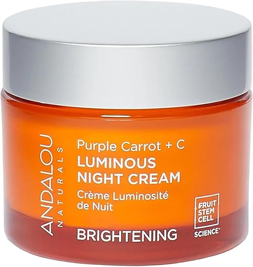 オーガニック ボタニカル クリーム ナイトクリーム 美容クリーム ナチュラル フルーツ幹細胞 「 PC+C ルミナスナイトクリーム 」 ANDALOU naturals アンダルー ナチュラルズ