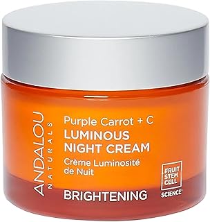 Andalou Natural Crema de noche luminosa de za...