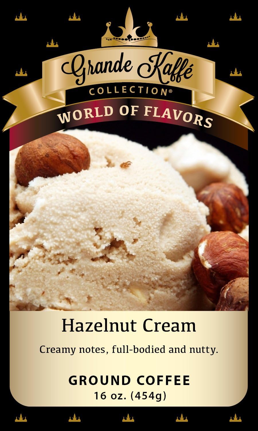 Grande Kaffe Ground Coffee (Hazelnut Cream)