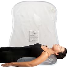Tiger Tail Hydro Hug Hot Water Therapy Pillow Leakproof & Reusable Heat Pack for Soothing Muscles, Cramps, Stress Relief Soft & Durable Use with Hot or Cold Water, Large 19 x 23