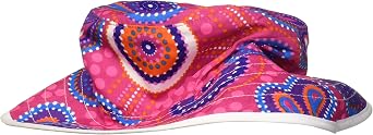 Baby Banz Baby-Girls Infant Banz Upf 50+ Reversible Hat Dandaloo Pink