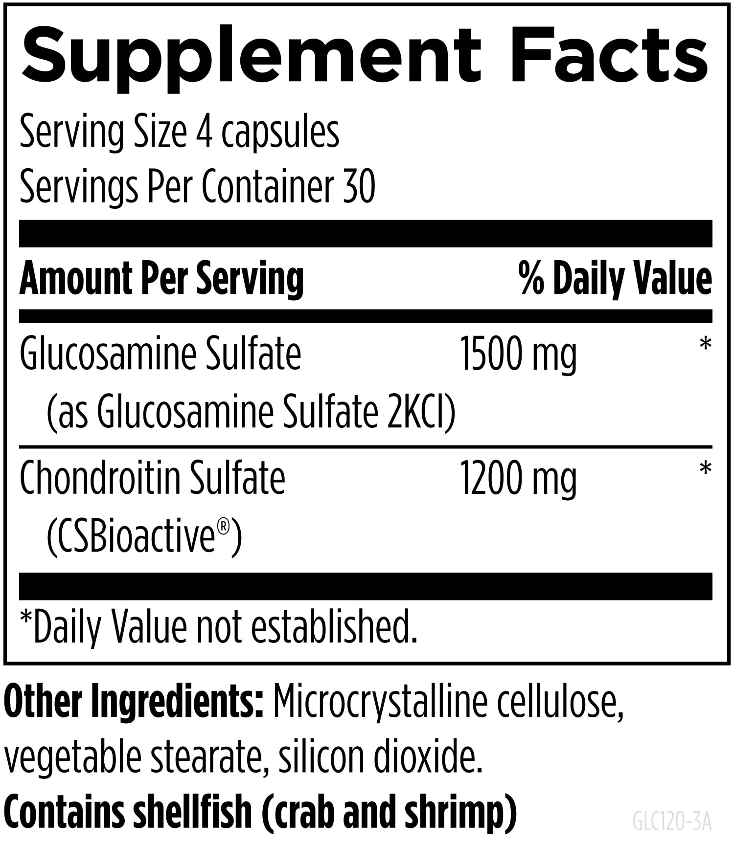 Designs for Health Glucosamine Chondroitin, 120 Capsules — Amazon image 3