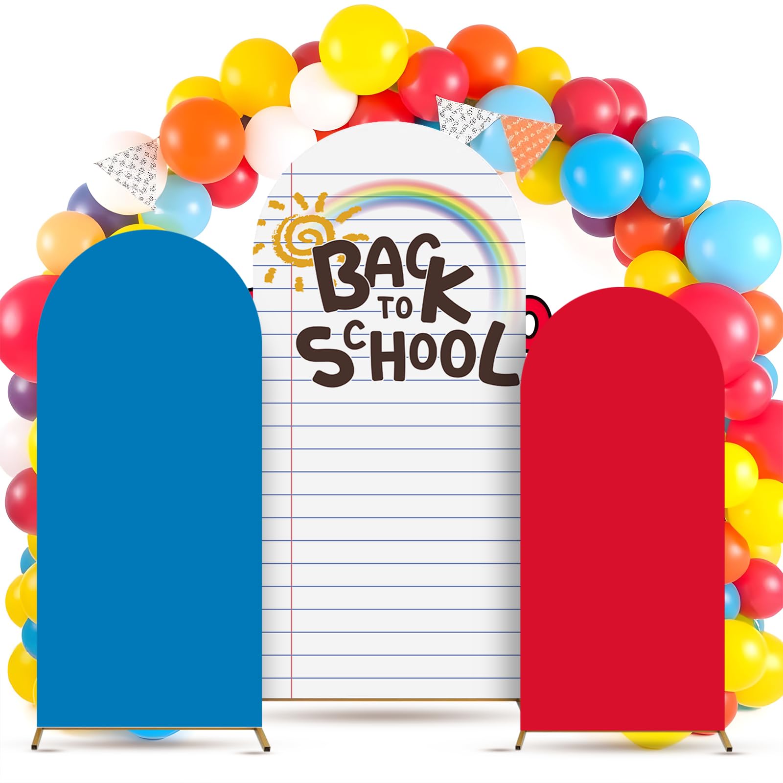 Photo 1 of Jiytivity Back to School Arch Backdrop Cover Set