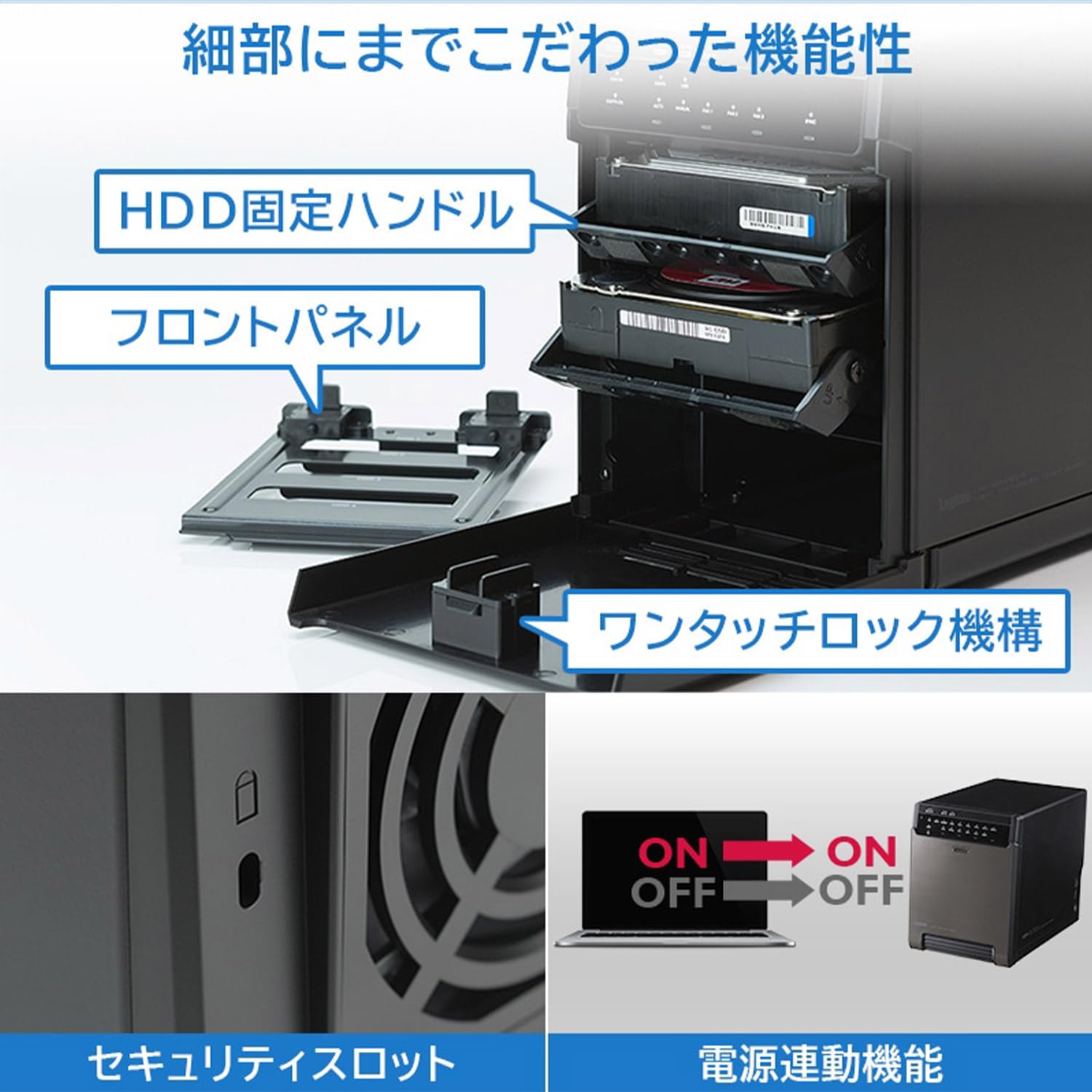Amazon.co.jp: ロジテックダイレクト HDD ケース RAID対応 4BAY 最大