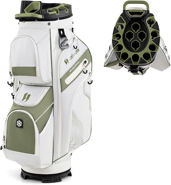 ULTIMATE 14-Way Golf Cart Bag with Accessories