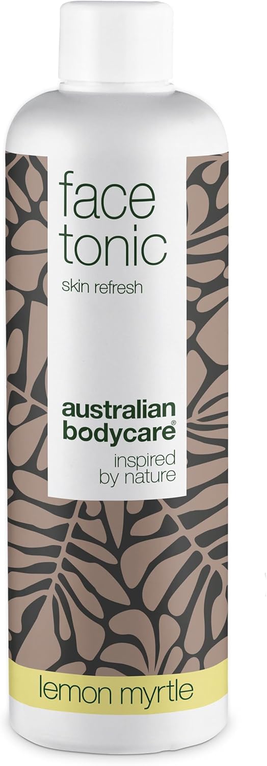 Gelaatstonicum met Citroenmirte 150 ml – Alcoholvrij gelaatstonicum met Tea Tree Olie – Reiniger voor Vlekjes, Puistjes en Acne-gevoelige Huid, Natuurlijke Tea Tree Olie