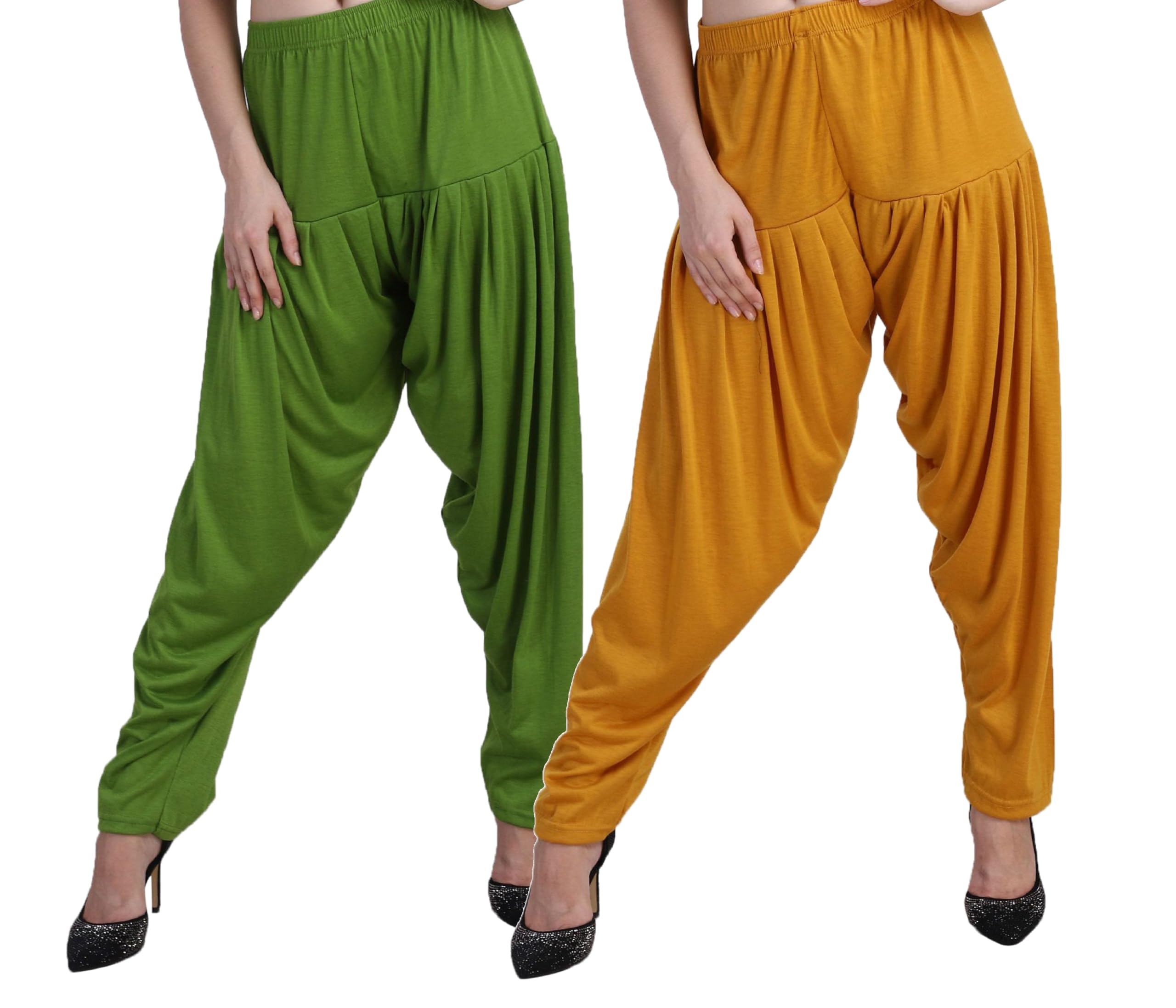 magilam Women Casual Patiala Pants Combo 2 (Coffy Brown::Muticoloured ; L,XL,2XL,3XL,4XL)-picture-23