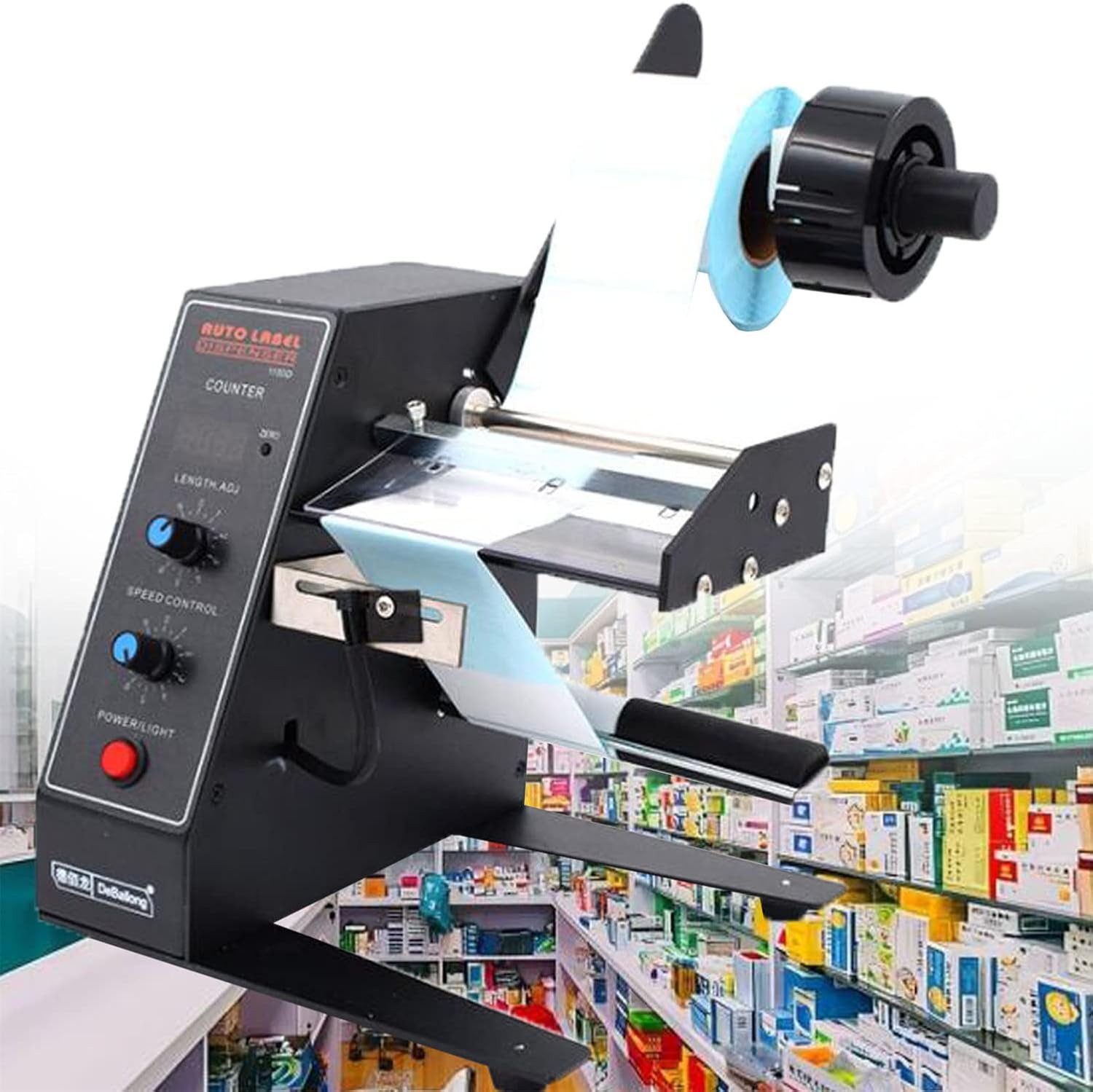 Automatic Counting Label Separator,Fully Automatic Counting,Label Maximum Width 140mm,for Food,Daily Chemicals,Electronics,Medicine