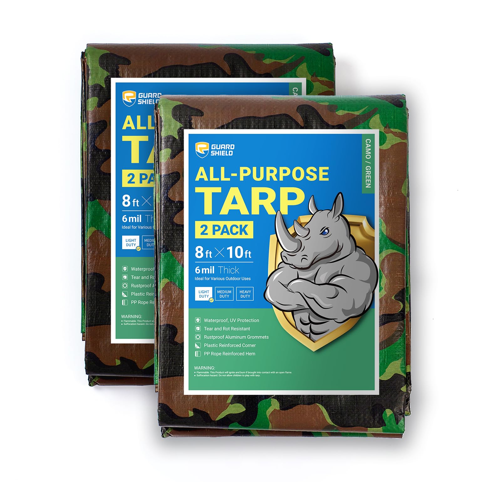 Bâche de camouflage imperméable résistante aux déchirures