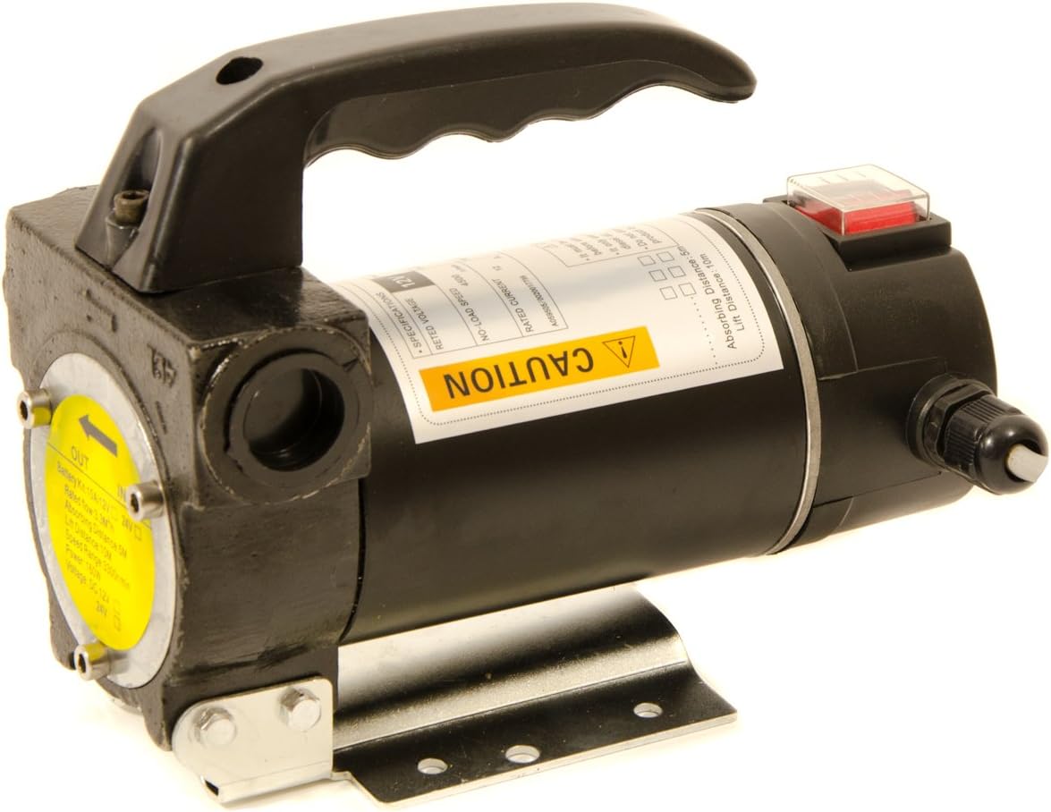 12V Portable Diesel Fuel Transfer Pump Amazon.co.uk Automotive