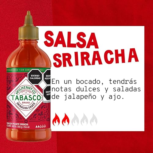 Miniatura 3 de Salsa Sriracha TOBASCO, 256 ML