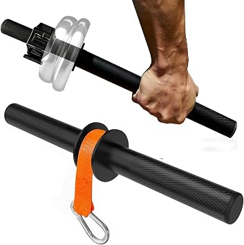 Fitarc 1 in Forearm Strengthener & Wrist Roller for Grip, Forearm and Wrist Strength Training
