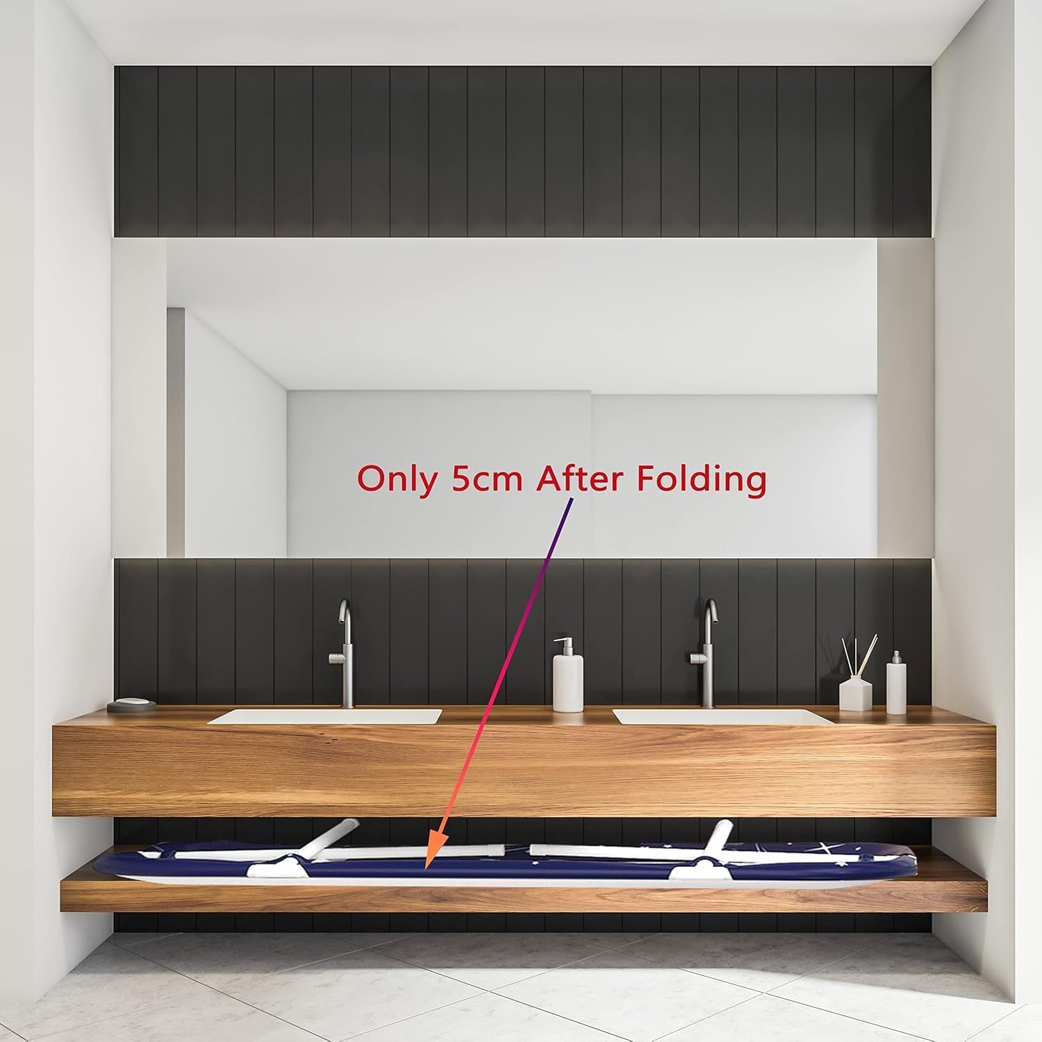 53" Extra Large Portable Foldable Bathtub with Metal Frame for Adult, Family SPA Soaking Tub with Cover for Small Bathroom, Thicken Multiple Layer Bathtub with Lid (Milk with Metal Frame EW3)