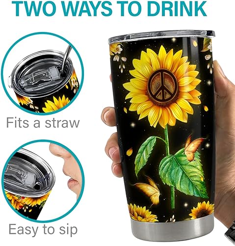 Vista 258 de SANDJEST Vaso de 20 onzas con diseño de águila con la bandera estadounidense, regalos para hombres y mujeres, vasos aislados de acero inoxidable