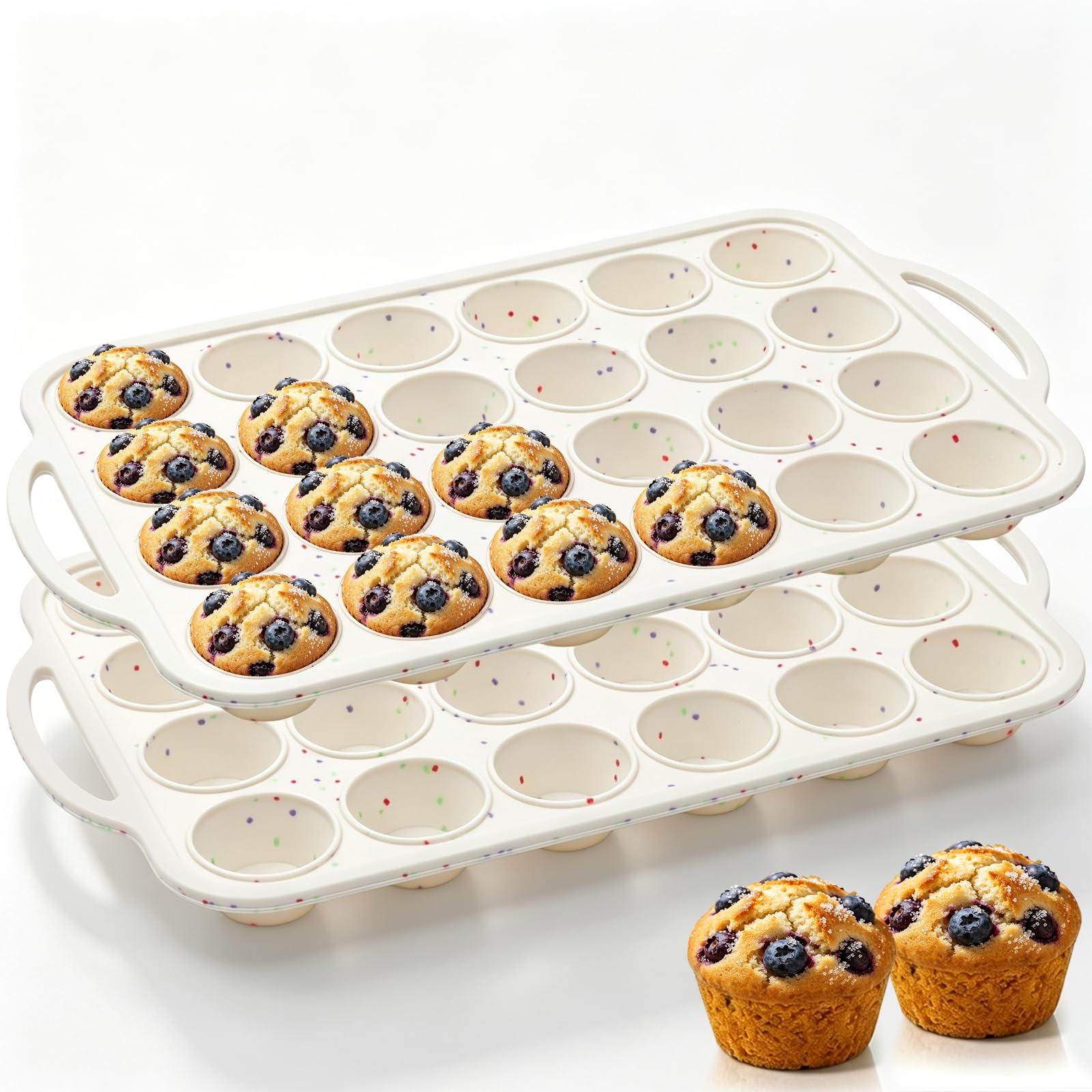 Formy Do Muffinek Domowych, Zestaw 2-cz. Do Piekarnika