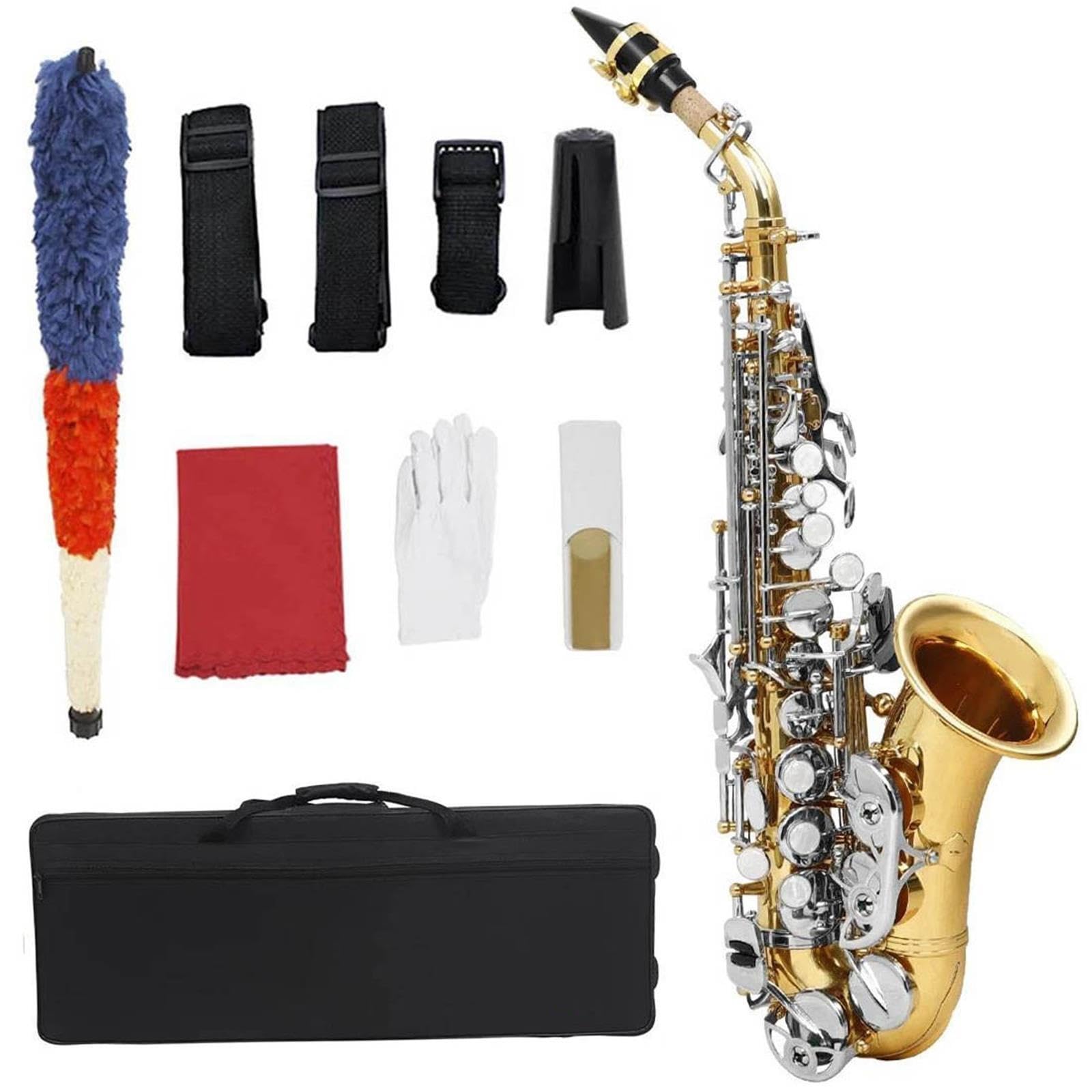 Instrument Dęty Drewniany Saksofon Sopranowy Bb