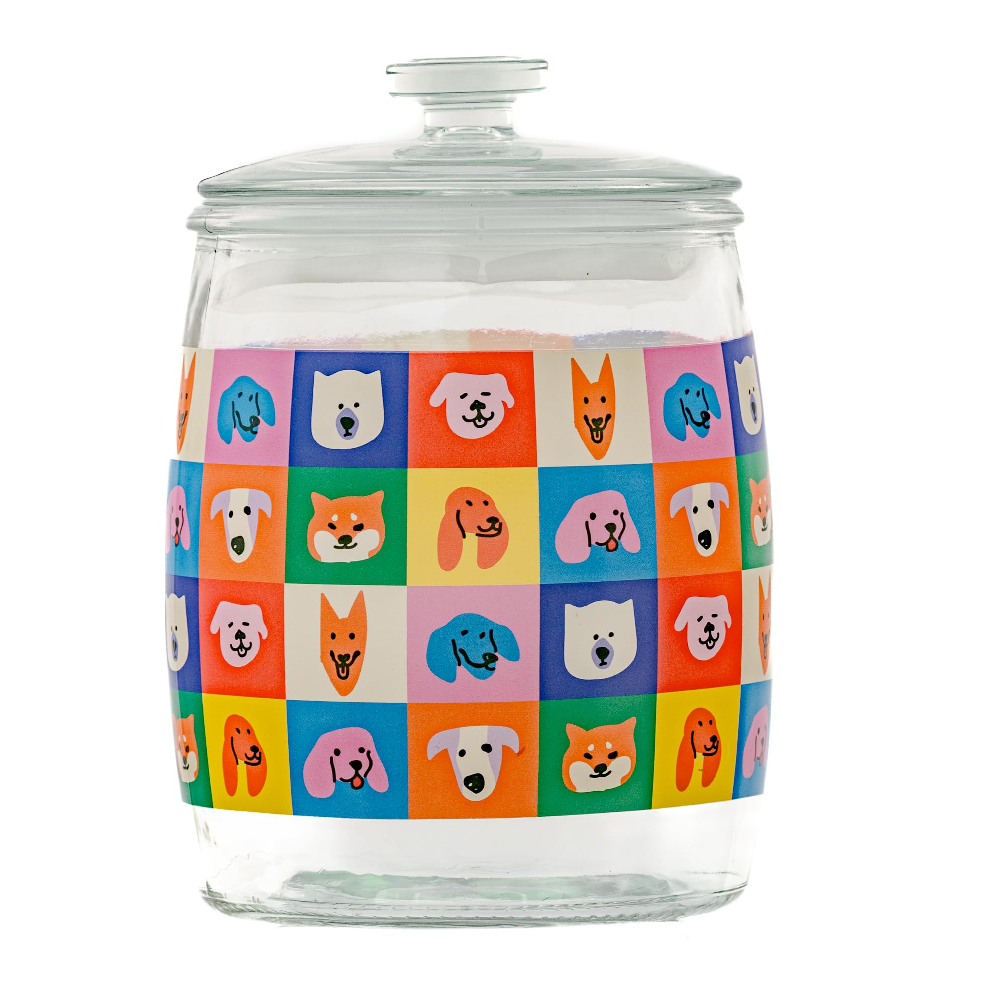 Amazon.com: 10 Strawberry Street Arlo Warhol Pet Treat Canister