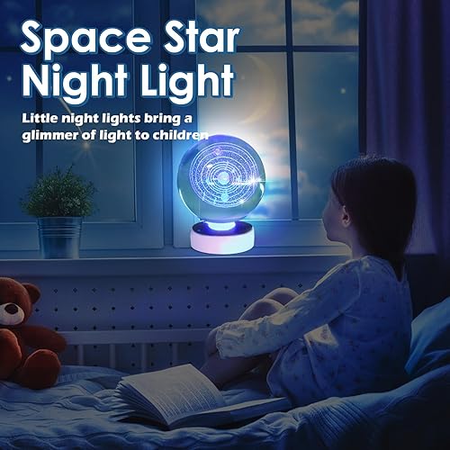 Miniatura 6 de Woumserta Kit de excavación de piedras preciosas, juguetes espaciales del sistema solar excavan 15 gemas de 10 planetas, kits de ciencia para niños