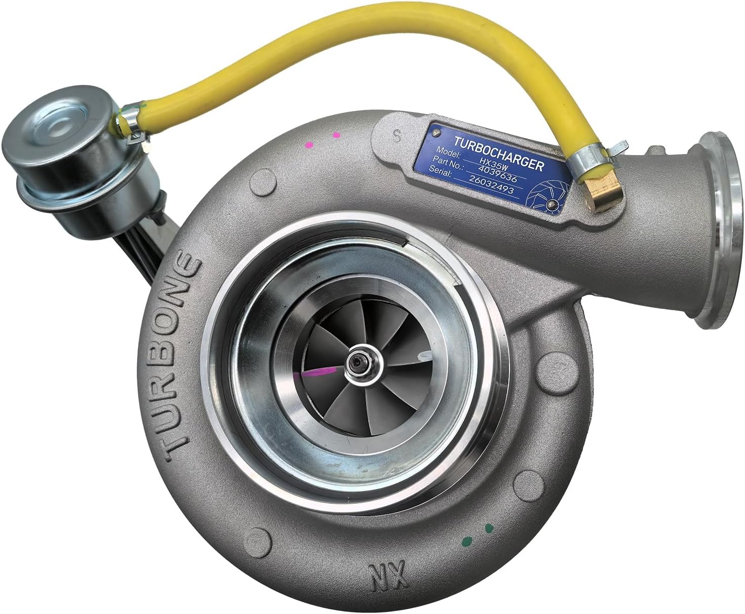 4039636 Turbo HX35W Turbocharger Replacement for Cummins Engine QSB Tier-3 6.7L