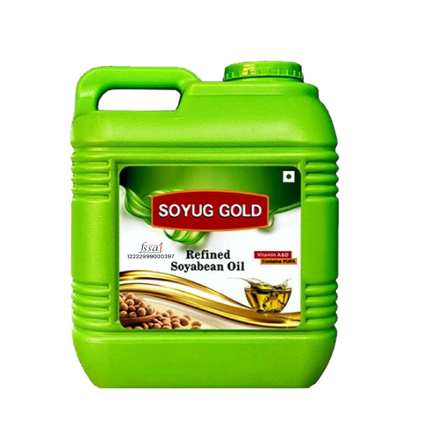 Soyug Gold Refined Soyabean Oil Cooking Oil, 13.5 Kg (15 Litre Jar