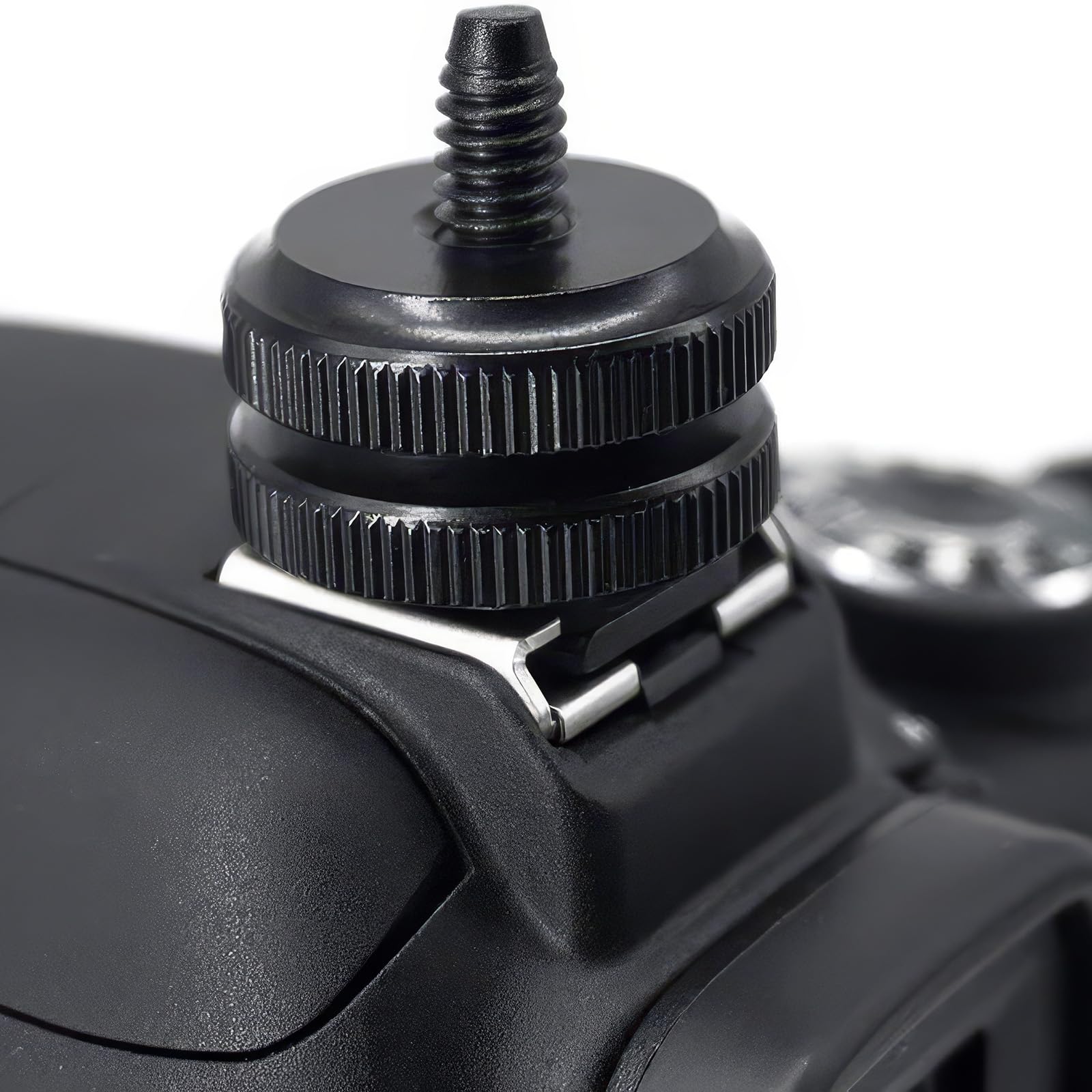 3 Pièces Adaptateur Griffe Camera, Daptateur Hot Shoe, Vis d'adaptation, Filetage 1/4", Vis de trépied 1/4", pour Microphone, Flashs,Moniteur, Appareils Photo, Caméscopes