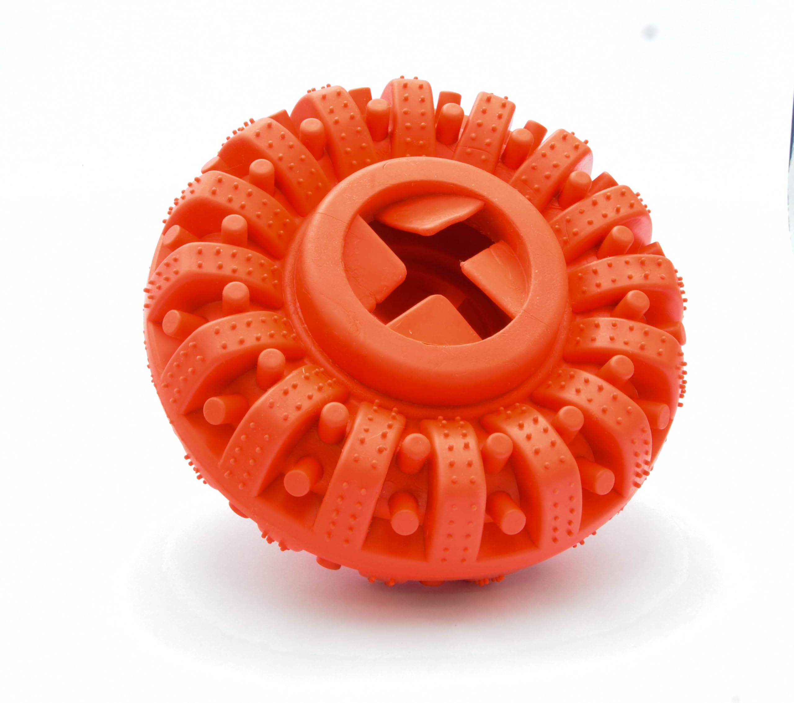 Mordedor para perros con dispensador de comida, Juguete Interactivo para Mascotas, Dosificador de Alimentos para perros medianos y grandes, ideal para masticar y jugar, resistente y duradero