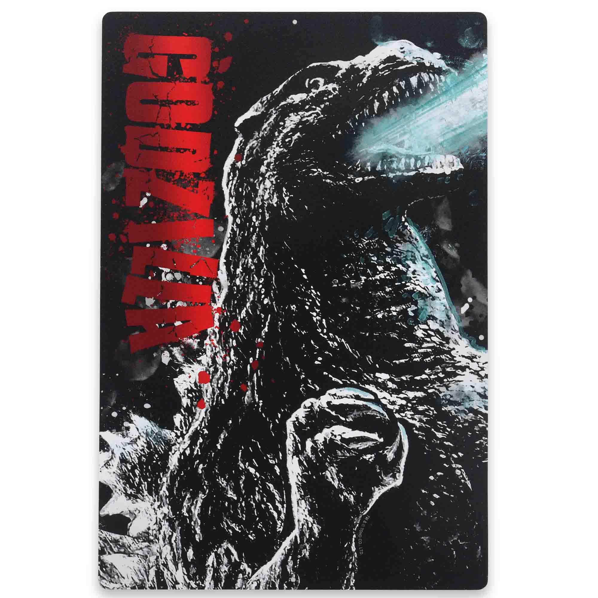 Amazon.com: Open Road Brands Godzilla Atomic Breath Metal Sign
