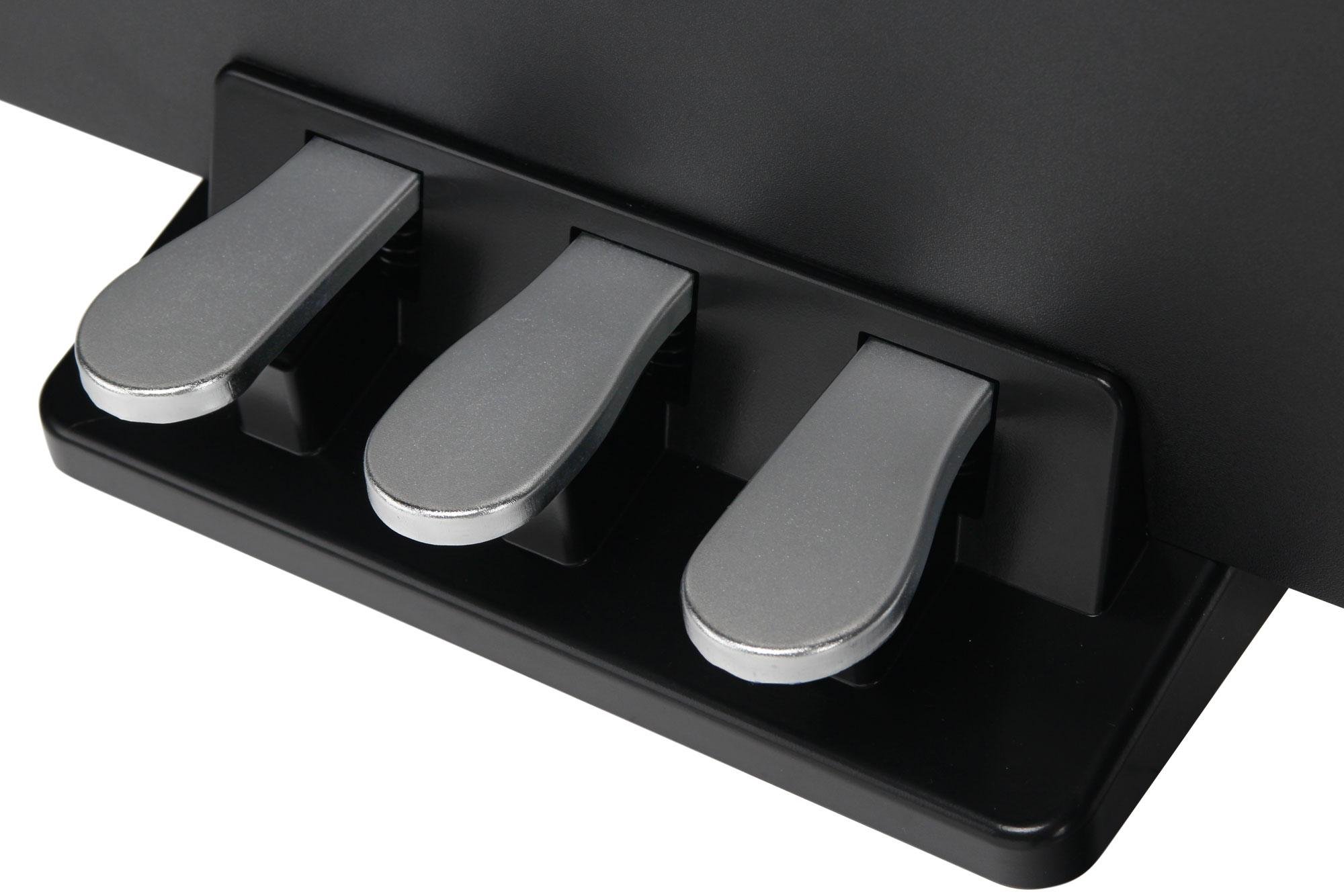 Classic Cantabile UB-100SP Supporto per SP-150 e SP-250 nero, 5 cm | Supporto per stagepiano, Con unità a 3 pedali (Soft, Sostenuto e Sustain), Adatto ai modelli SP-150 e SP-250, 5 cm