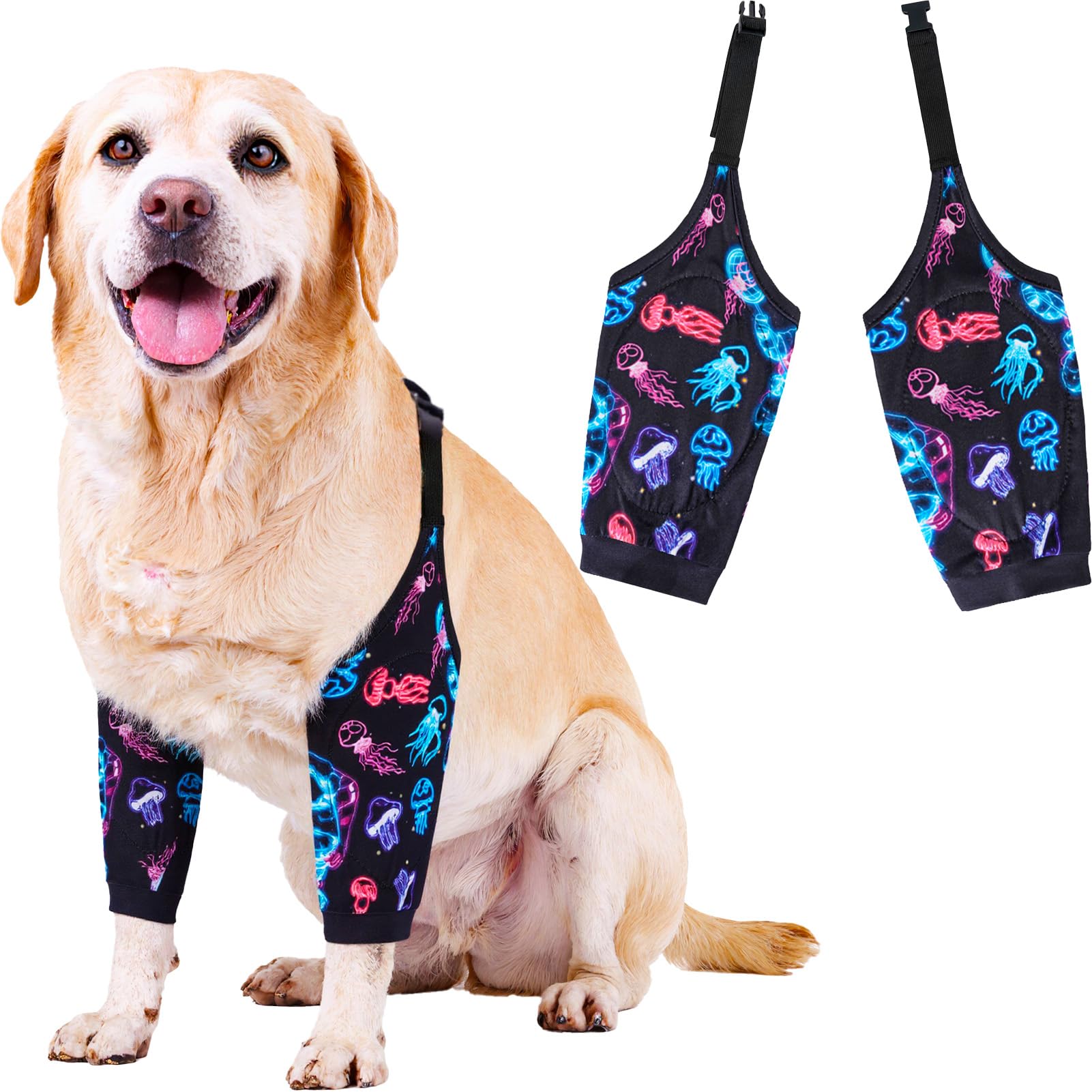 Coudières et genouillères chien XXXL support articulaire plaies