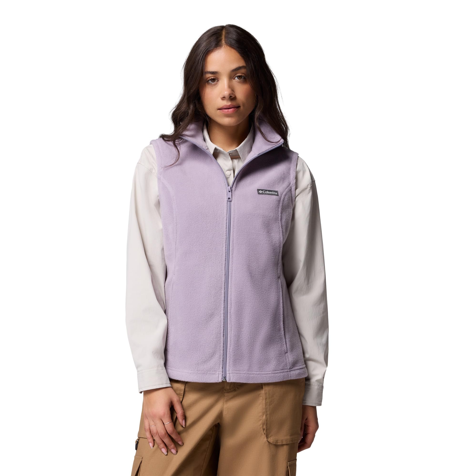 Columbia Women's Benton Springs Vest, Shale Purple, XL