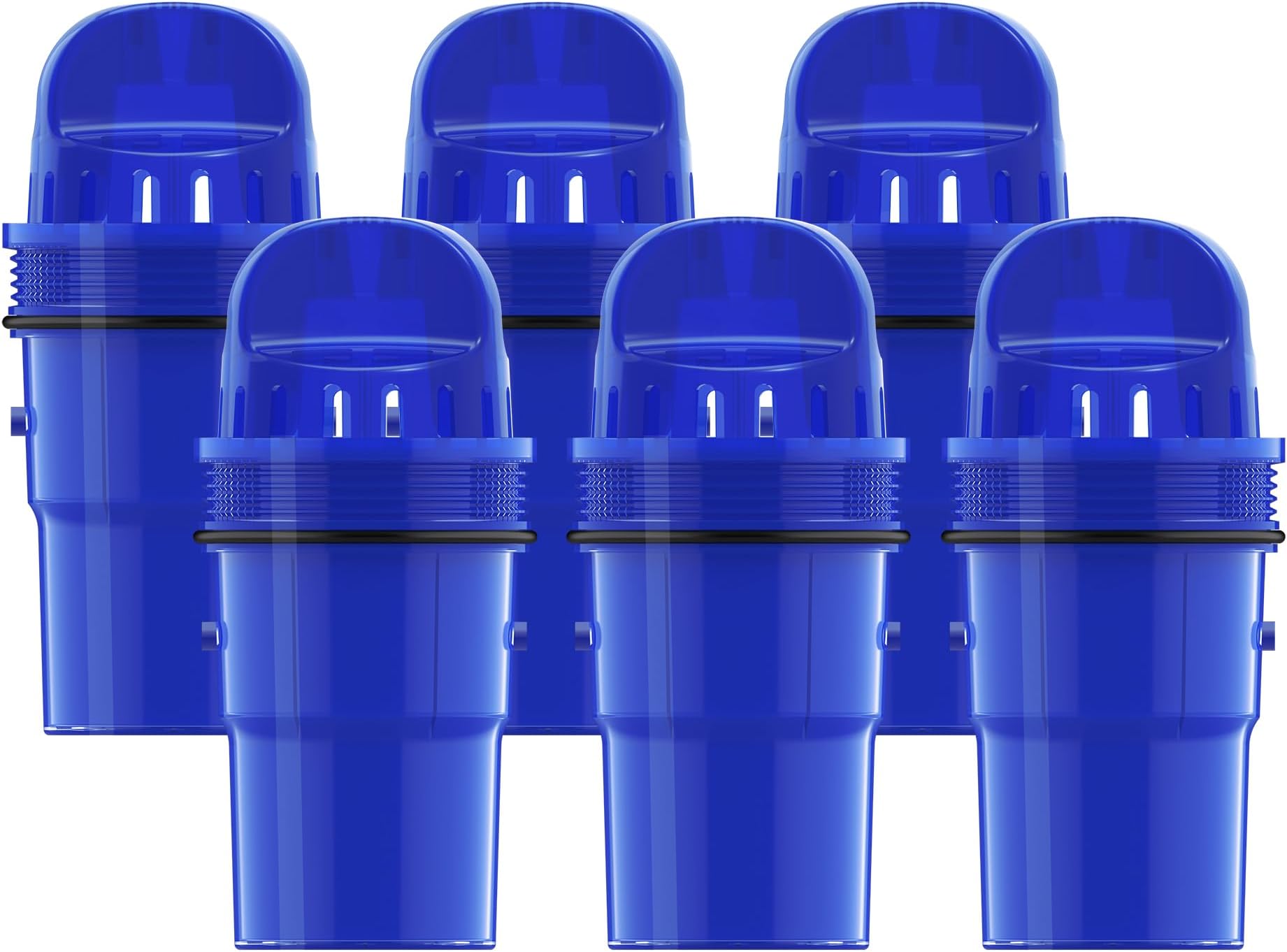 6 Packs Pitcher Water Filter Replacement for All PURยฎ, PURยฎ Plus Pitcher and Dispenser Filtration Systems, CRF950Z, PPF951K, PPF900Z, NSF Certified, AQUA CREST
