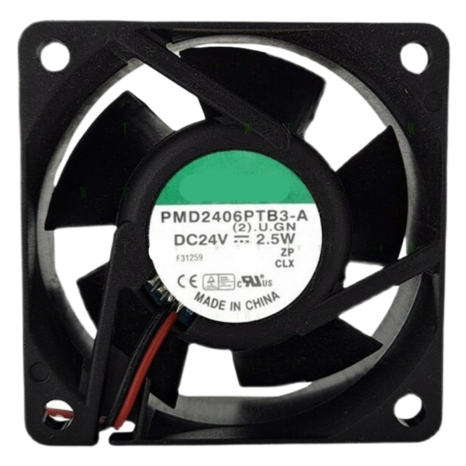 Ventilateur de refroidissement DC24V 2.5W PMD2406PTB3-A boîtier PC 60mm