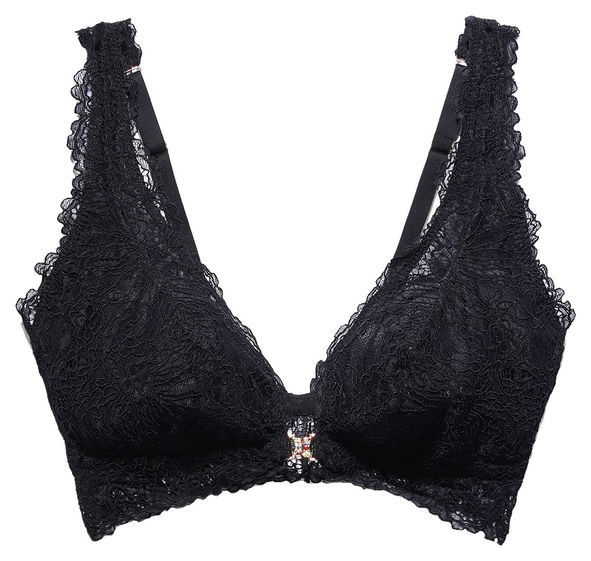 Savage X FentyWomen's, Romantic Corded Lace Front-Closure Bralette