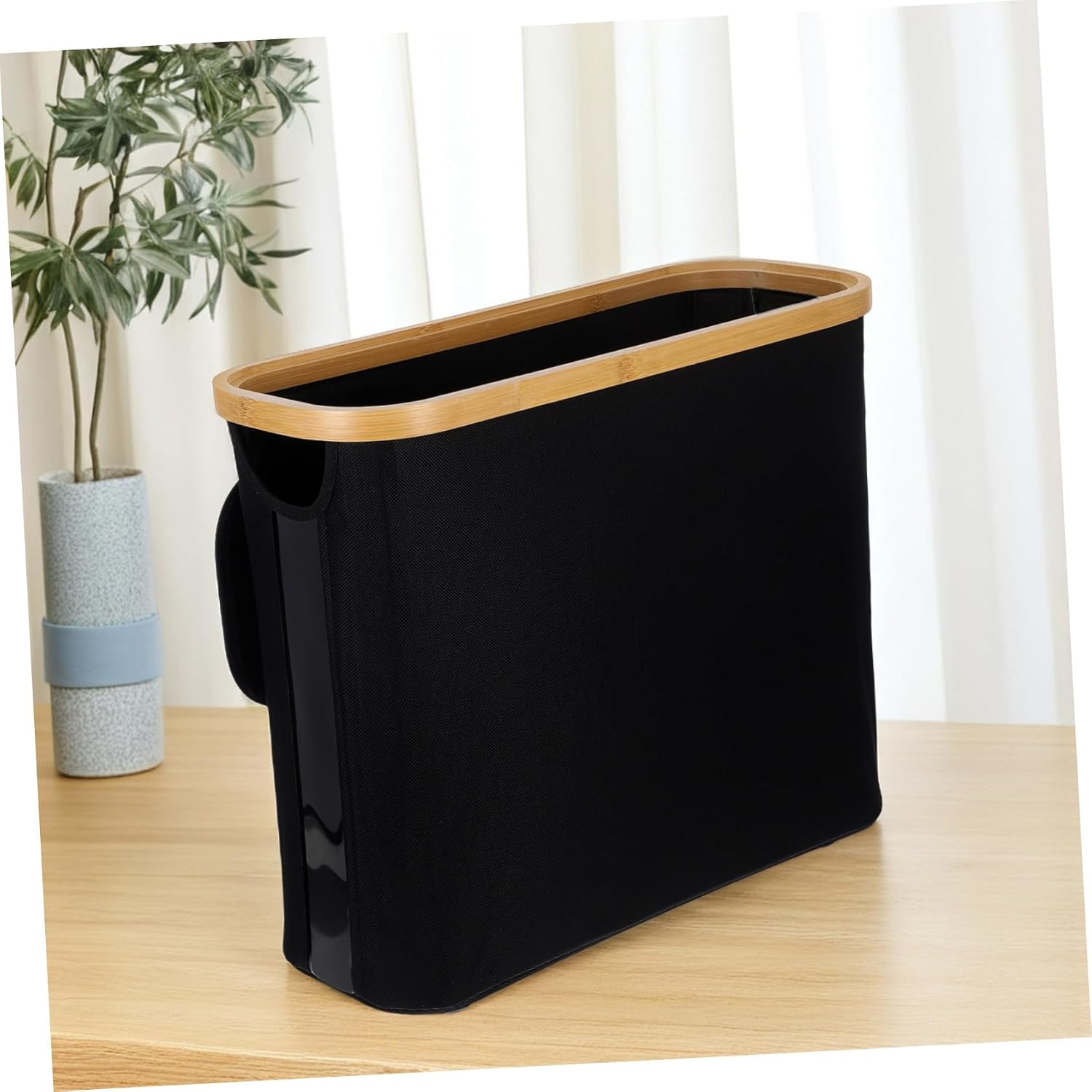 MAGICLULU Toilet Paper Storage Basket with Lid Holder Soft Tissue Organizer for Bathroom Stylish Countertop for Bathroom Organization